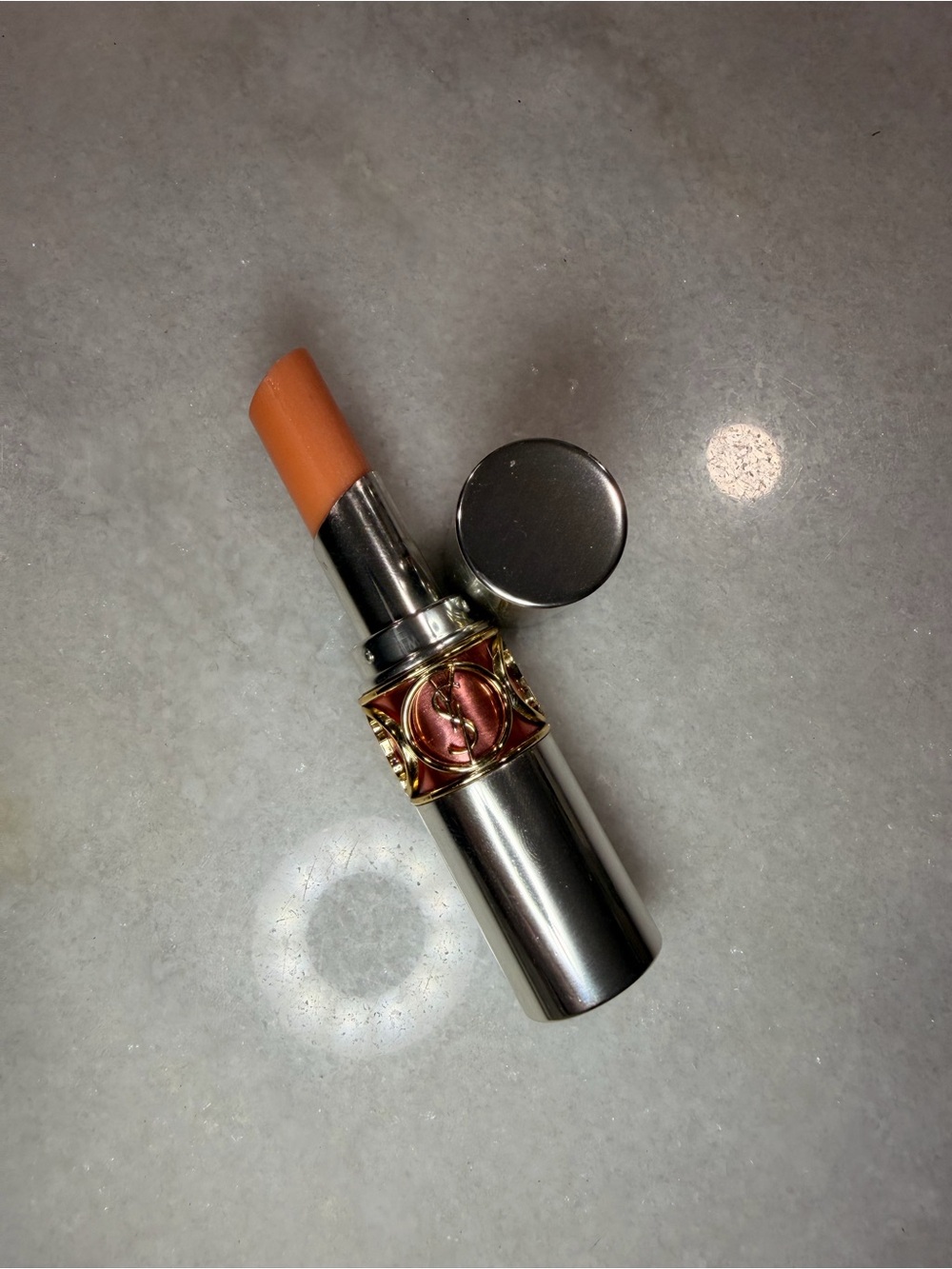 Yves Saint Laurent Peach-Orange Sheer Lipstick